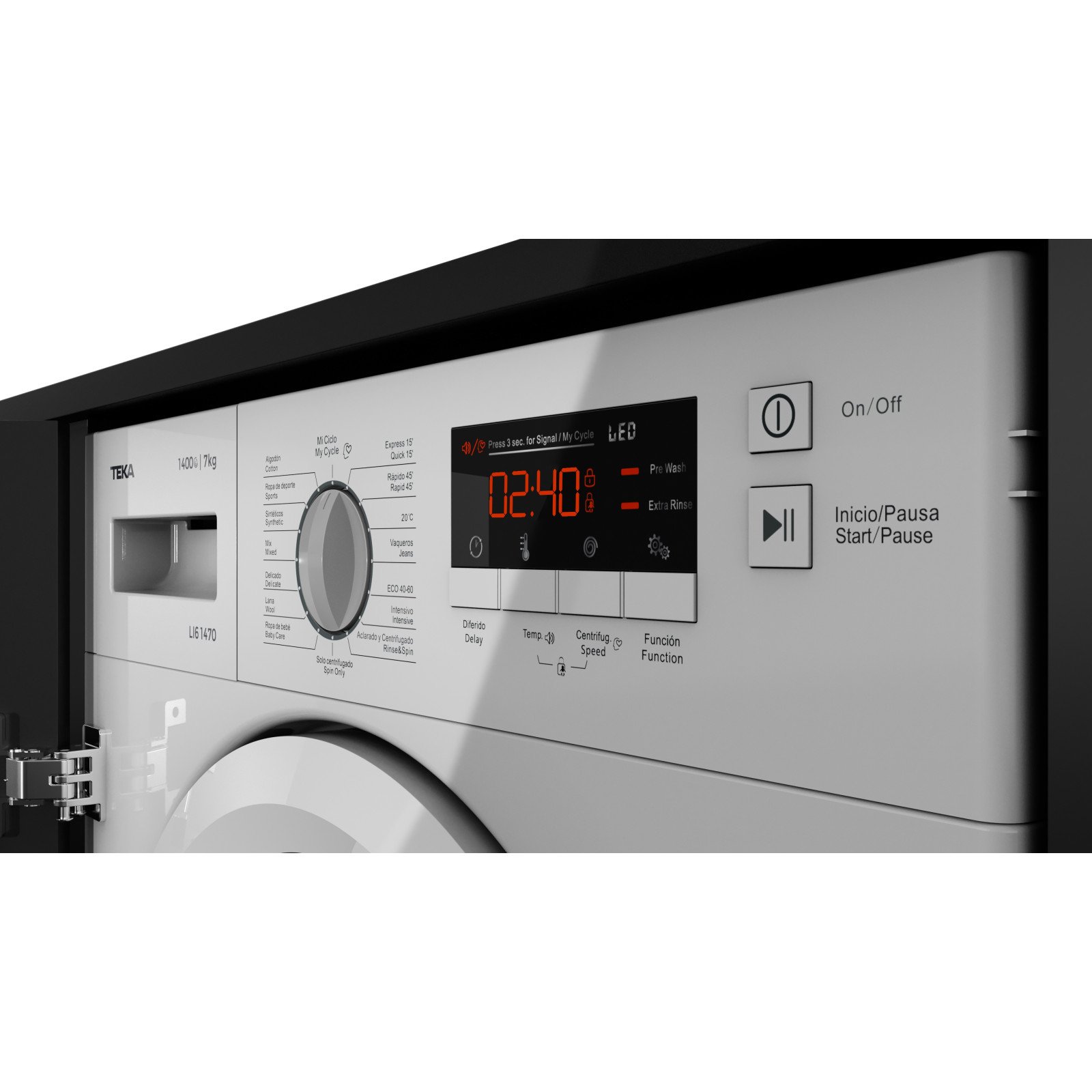 Стиральная машина встраиваемая Teka LI6 1471 EU, 7кг, 1400об/мин